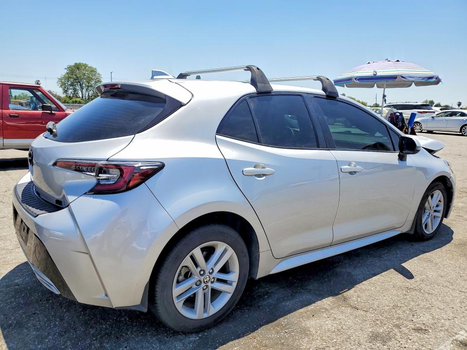 2022 Toyota Corolla VIN JTND4MBEXN3162693 COPART salvage auction — FRONT END, Ca - Salvage Certificate, sold $2,800 on 2026-07-10 (photo 3)