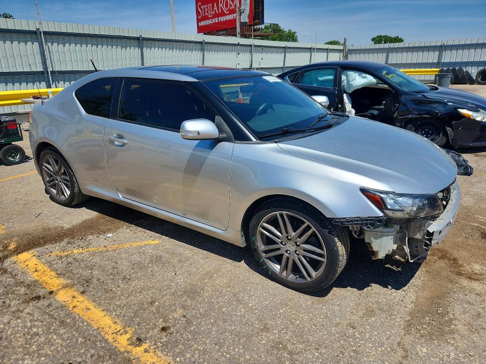 2013 Scion Tc VIN JTKJF5C76D3057034 COPART salvage auction — FRONT END, Ks - Cert Of Title-Salvage, sold $700 on 2026-08-26 (photo 4)