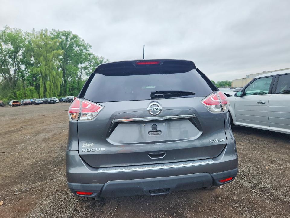 2016 Nissan VIN 5N1AT2MV0GC811685 COPART salvage auction — FRONT END, CT - CERTIFICATE OF TITLE, sold $2,350 on 2026-07-02 (photo 6)
