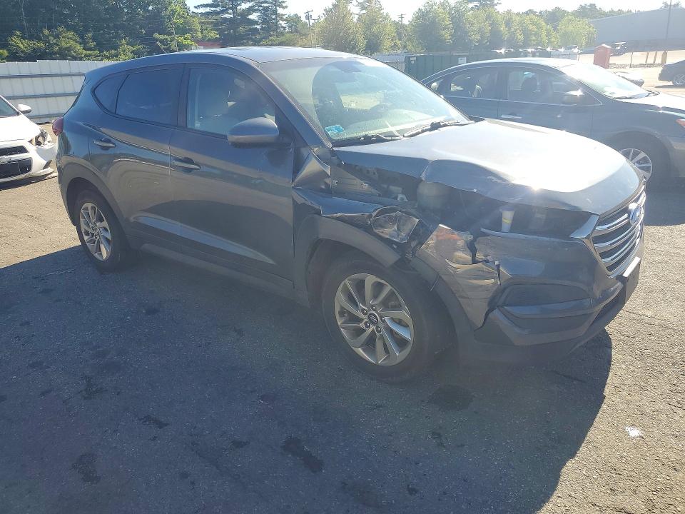 2018 Hyundai Tucson VIN KM8J2CA48JU653148 COPART salvage auction — FRONT END, Ri - Salvage Certificate Of Title, sold $2,300 on 2026-07-16 (photo 4)