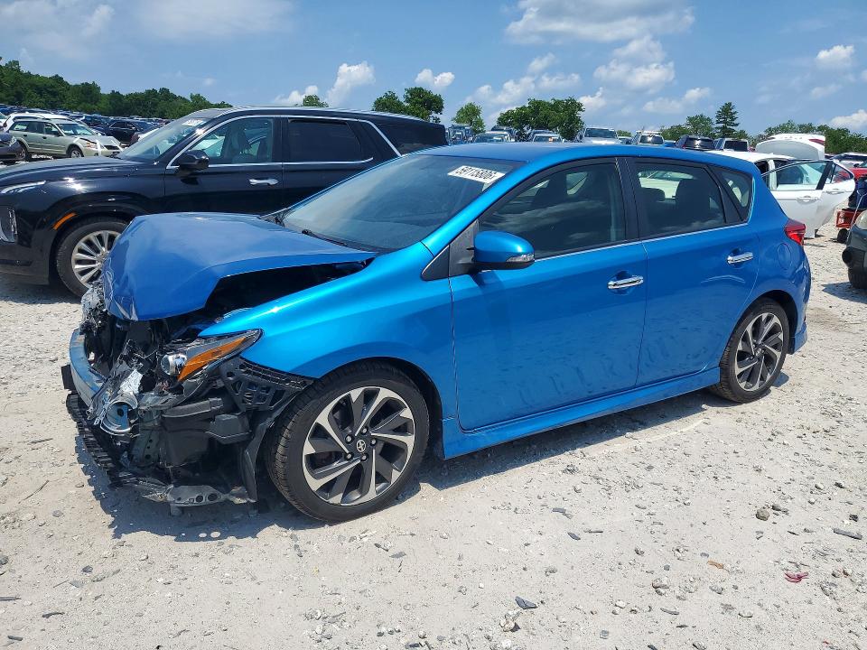 2016 Scion Im VIN JTNKARJE4GJ504362 COPART salvage auction — FRONT END, Ma - Cert Of Title-Reconstrctd Coll, sold $1,050 on 2026-07-08 (photo 1)