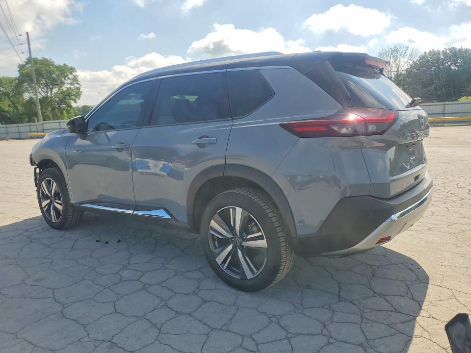 2023 Nissan Rogue VIN JN8BT3DC6PW104462 COPART salvage auction — FRONT END, Tn - Salvage Certificate, sold $8,000 on 2026-07-15 (photo 2)