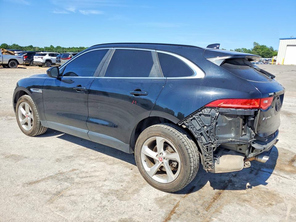2019 Jaguar F-pace VIN SADCJ2FX4KA369696 COPART salvage auction — REAR END, Ok - Cert Of Title-Salvage, sold $3,100 on 2026-07-28 (photo 2)