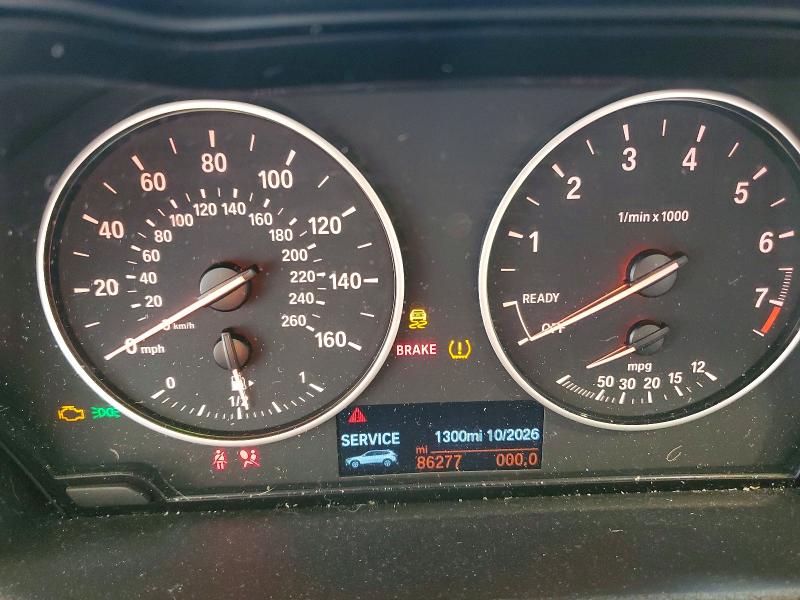 2016 BMW VIN WBXHT3C33G5F65833 COPART salvage auction — FRONT END, Ia - Cert Of Title-Salvage Title, sold $925 on 2026-07-22 (photo 9)
