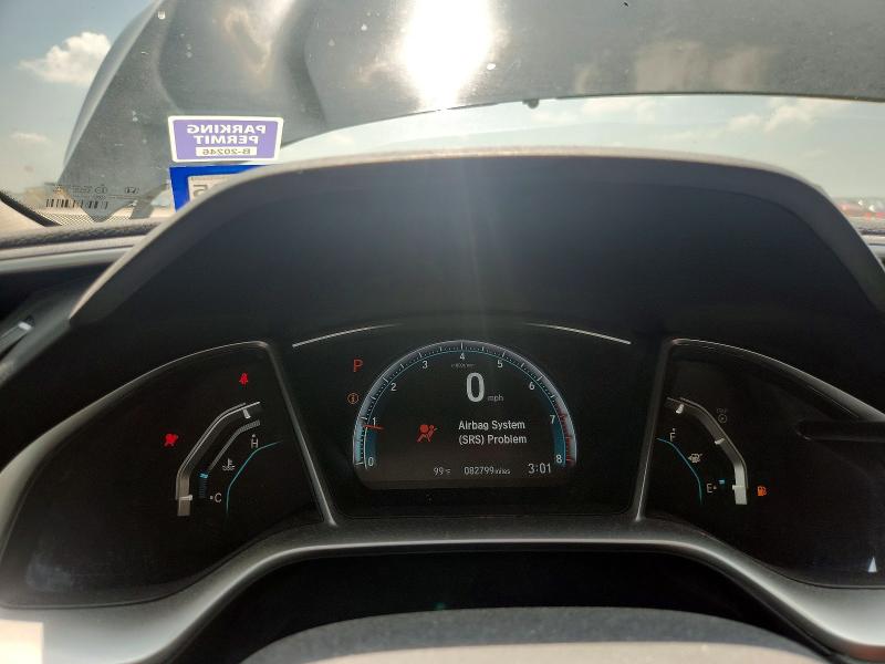 2018 Honda Civic VIN 19XFC2F76JE003169 COPART salvage auction — SIDE, Tx - Salvage Vehicle Title, sold $2,000 on 2026-07-09 (photo 9)