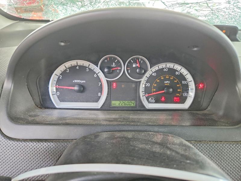 2007 Chevrolet Aveo VIN KL1TG566X7B109833 COPART salvage auction — HAIL, Mo - Certificate Of Title, sold $125 on 2026-07-13 (photo 9)