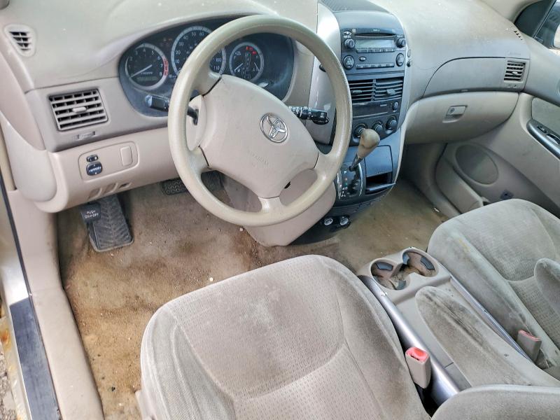 2007 Toyota Sienna VIN 5TDZK23C17S077096 COPART salvage auction — REAR END, Mi - Certificate Of Title, sold $500 on 2026-07-31 (photo 8)