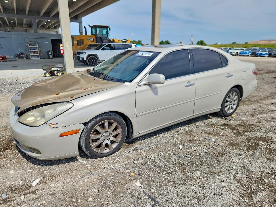 2002 Lexus Es 300 VIN JTHBF30G920043047 COPART salvage auction — FRONT END, FL - CERT OF TITLE SLVG REBUILDABLE, sold $250 on 2026-07-14 (photo 1)