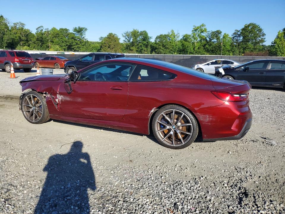 2020 BMW M8 VIN WBABC4C04LCD19682 COPART salvage auction — FRONT END, Sc - Cert Of Title-Salvage, sold $11,700 on 2026-07-06 (photo 2)
