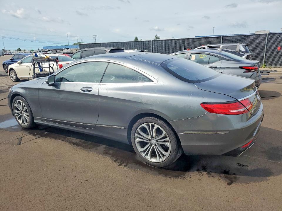2016 Mercedes-benz S-klasse VIN WDDXJ8FB3GA015329 COPART salvage auction — MINOR DENT/SCRATCHES, In - Certificate Of Title, sold $11,100 on 2026-07-28 (photo 2)