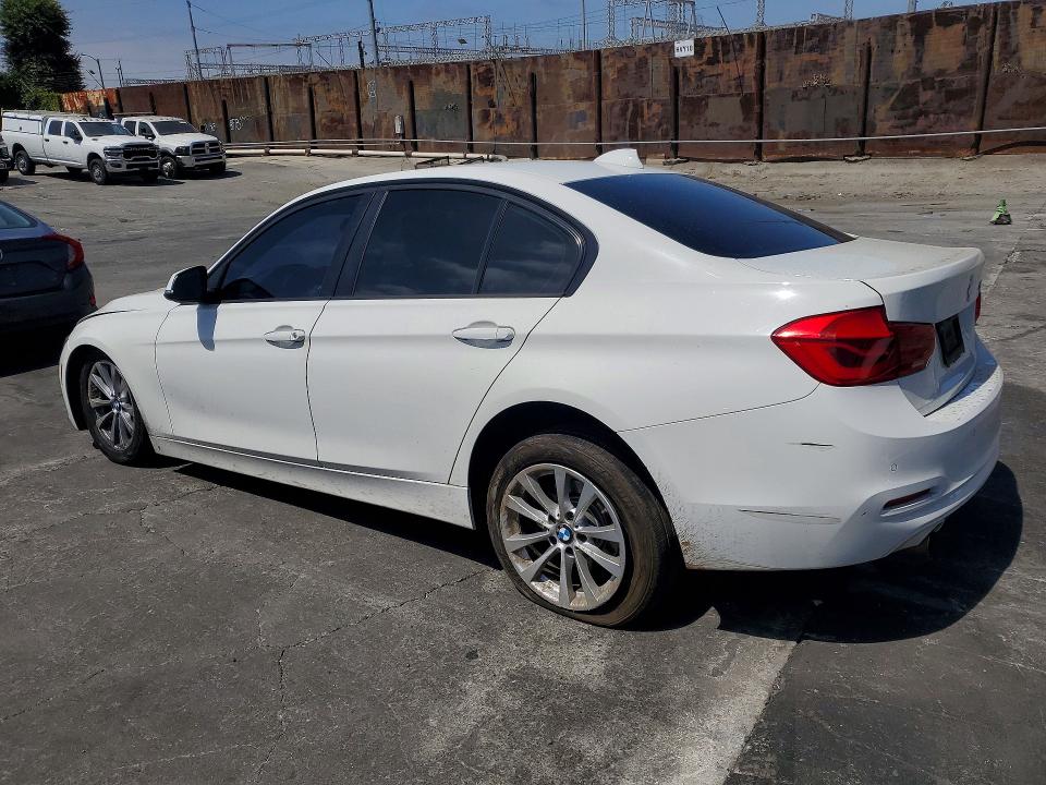 2018 BMW 3er VIN WBA8A9C51JK623383 COPART salvage auction — FRONT END, Ca - Salvage Certificate, sold $1,750 on 2026-08-05 (photo 2)