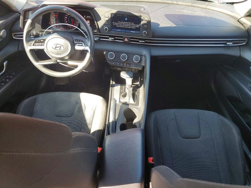 2021 Hyundai Elantra VIN KMHLM4AG9MU137422 COPART salvage auction — FRONT END, Ns - Cert Of Reg - Non-Repairable, sold $725 on 2026-07-09 (photo 8)