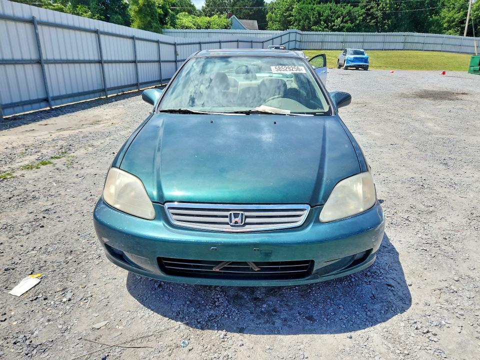 2000 Honda Civic VIN 1HGEJ8643YL067487 COPART salvage auction — FRONT END, Nc - Salvage Certificate Of Title, sold $175 on 2026-07-29 (photo 5)