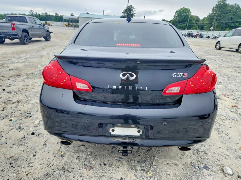 2012 Infiniti G37 VIN JN1CV6AP1CM622670 COPART salvage auction — FRONT END, Ga - Cert Of Title-Salvage, sold $450 on 2026-07-08 (photo 6)
