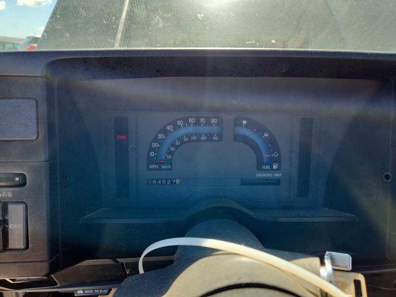 1986 Chevrolet S-10 pickup VIN 1GCBS14E2G2138328 COPART salvage auction — REAR END, Ky - Bill Of Sale/Part Only/No Titl, sold $350 on 2026-07-09 (photo 9)