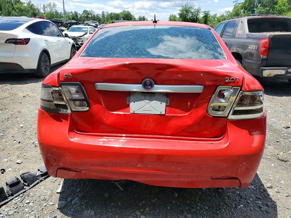 2008 Saab 9-3 VIN YS3FB49Y981113559 COPART salvage auction — FRONT END, Va - Certificate Of Title, sold $225 on 2026-08-11 (photo 6)