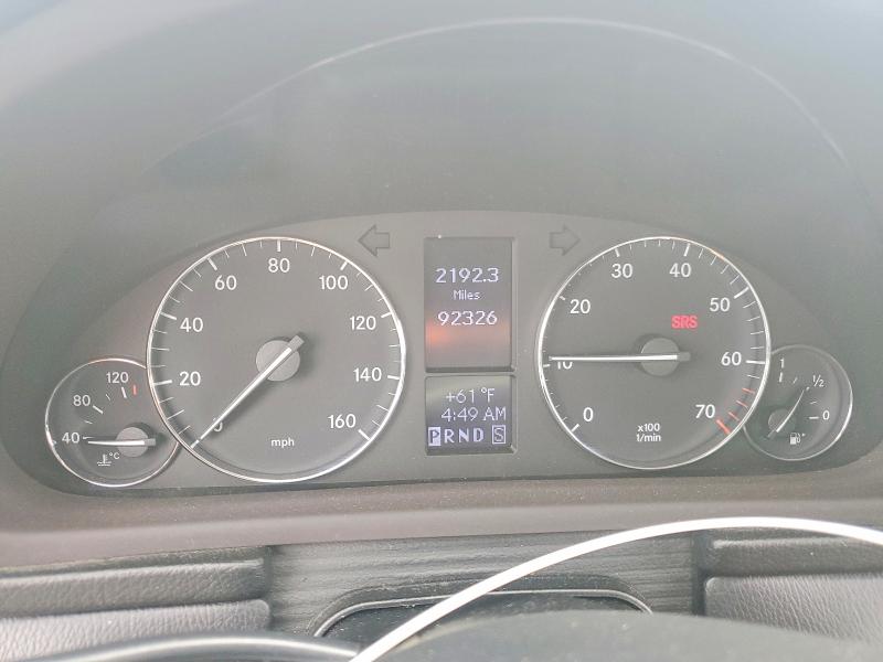 2006 Mercedes-benz C class VIN WDBRF54H96F816826 COPART salvage auction — SIDE, Ca - Salvage Certificate, sold $425 on 2026-07-06 (photo 9)