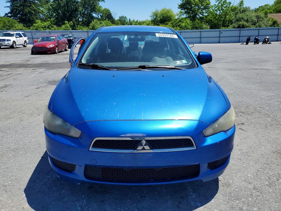 2011 Mitsubishi Lancer VIN JA32U2FU4BU001665 COPART salvage auction — SIDE, PA - CERTIFICATE OF SALVAGE, sold $600 on 2026-07-14 (photo 5)