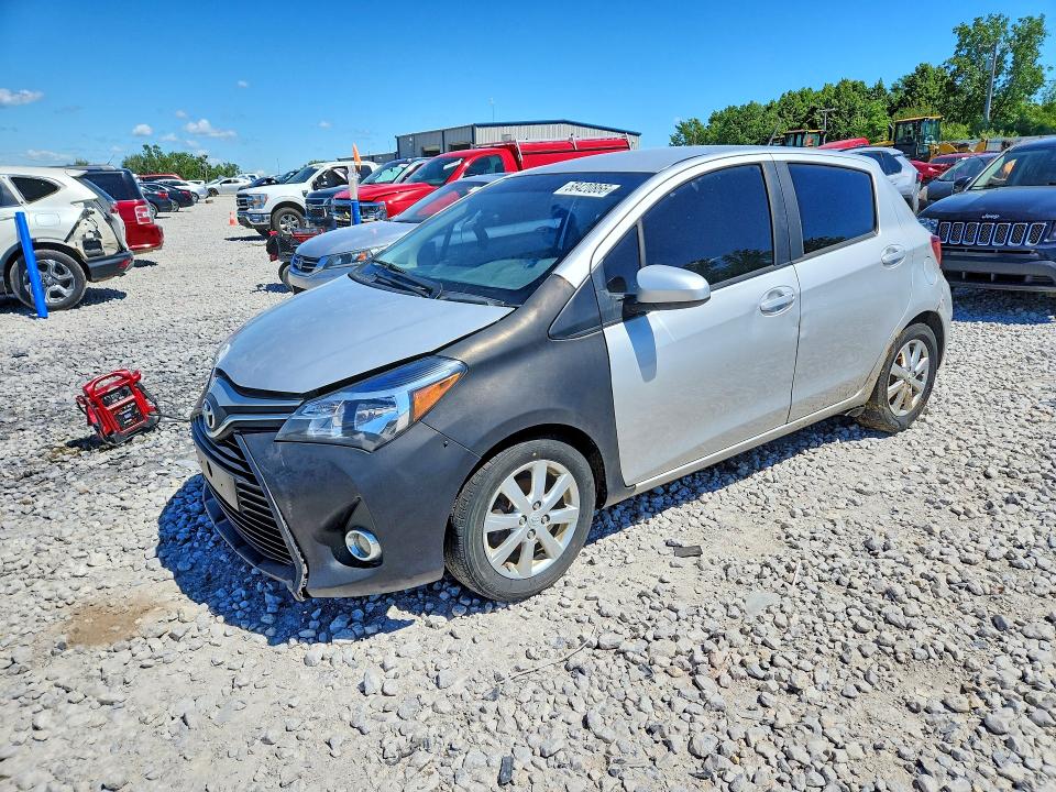 2015 Toyota Yaris VIN VNKKTUD39FA024531 COPART salvage auction — NORMAL WEAR, Mi - Dealer Only Clean Title, sold $250 on 2026-07-23 (photo 1)