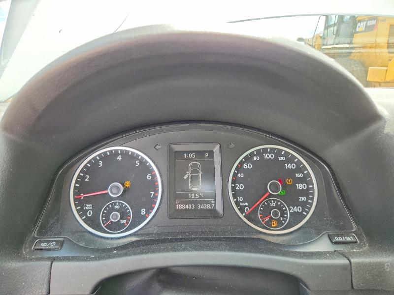 2014 Volkswagen Tiguan VIN WVGJV3AX1EW522655 COPART salvage auction — FRONT END, Ab - Bos - Salvage, sold $1,100 on 2026-07-07 (photo 9)