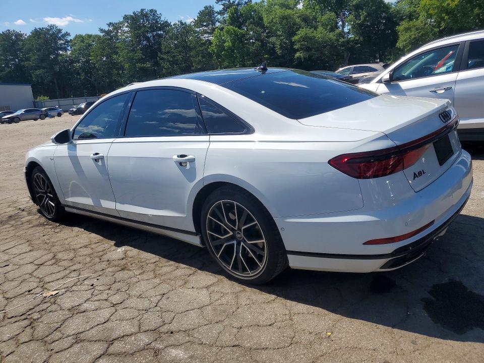 2021 Audi A8 VIN WAU8DAF89MN021980 COPART salvage auction — FRONT END, Ga - Cert Of Title-Salvage, sold $21,300 on 2026-07-31 (photo 2)
