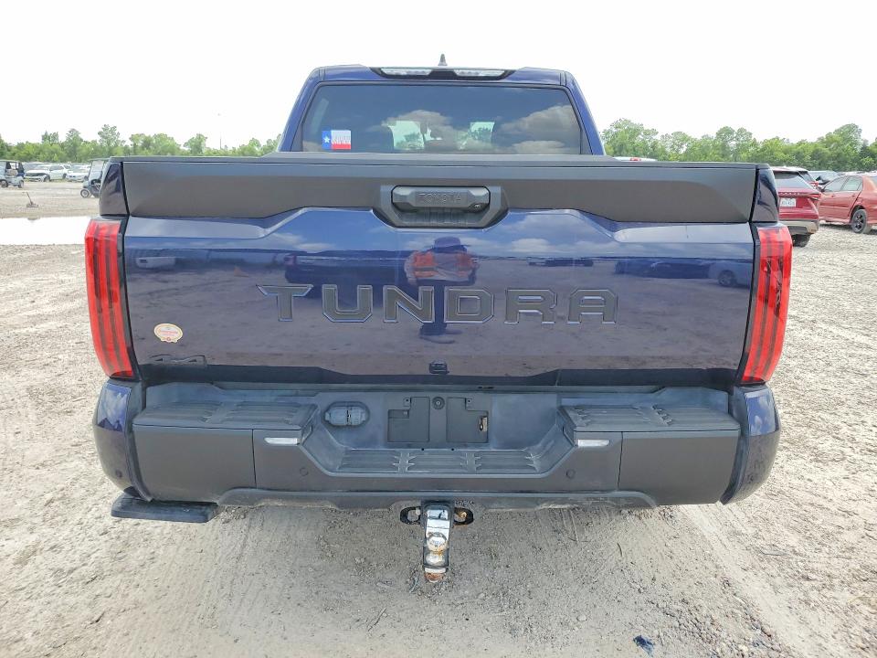 2025 Toyota Tundra VIN 5TFLA5DB9SX315831 COPART salvage auction — WATER/FLOOD, Tx - Salvage Title-Flood Damage, sold $21,600 on 2026-07-28 (photo 6)