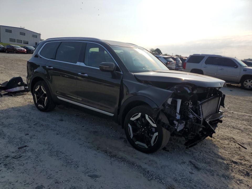2025 Kia Telluride VIN 5XYP64GC6SG668905 COPART salvage auction — FRONT END, Salvage Title, sold $11,100 on 2026-08-26 (photo 4)