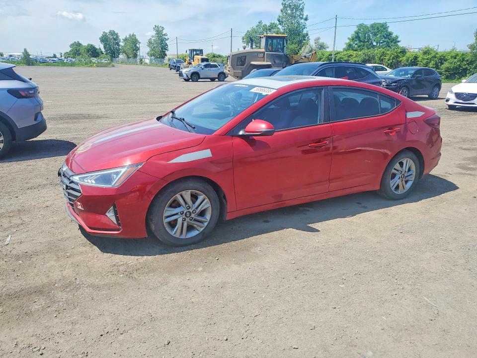 2020 Hyundai Elantra VIN KMHD84LF5LU099795 COPART salvage auction — WATER/FLOOD, QC - IRRECUPERABLE, sold $2,050 on 2026-07-28 (photo 1)