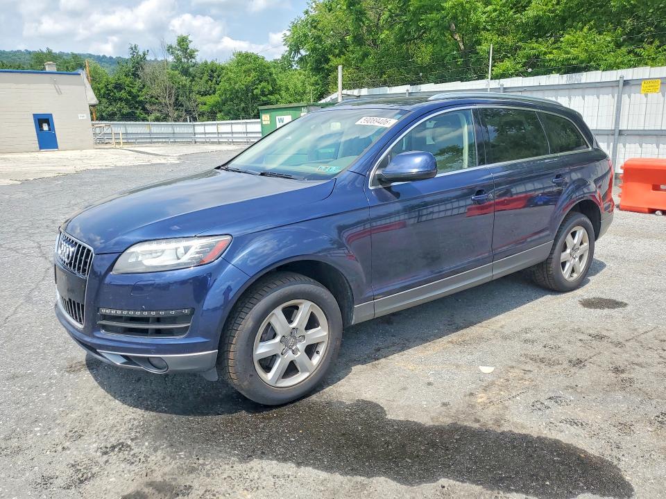 2014 Audi Q7 VIN WA1LGAFEXED003497 COPART salvage auction — MINOR DENT/SCRATCHES, Pa - Cert Of Title, sold $2,000 on 2026-07-28 (photo 1)
