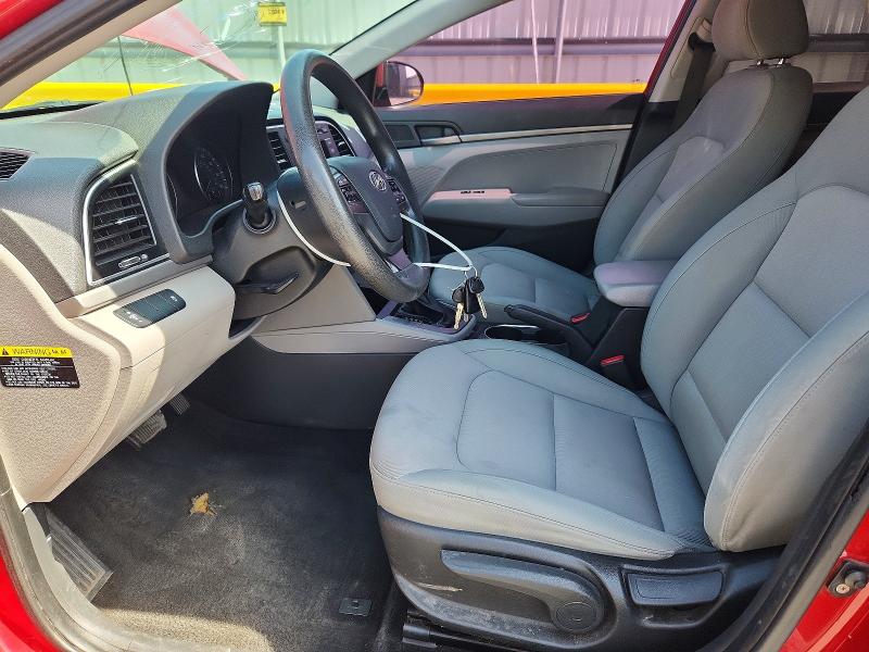 2017 Hyundai Elantra VIN KMHD74LF0HU103519 COPART salvage auction — FRONT END, Mo - Salvage Certificate Of Title, sold $1,450 on 2026-07-03 (photo 7)