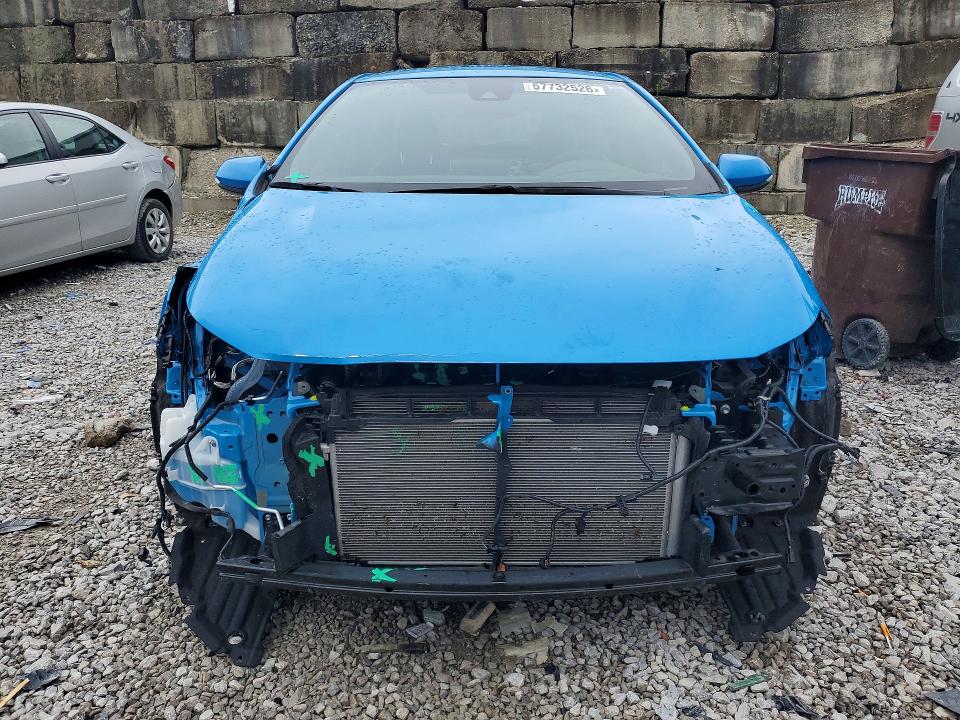 2021 Toyota Corolla VIN JTNC4MBE5M3125187 COPART salvage auction — FRONT END, Ky - Cert Of Title-Salvage, sold $5,800 on 2026-07-24 (photo 5)