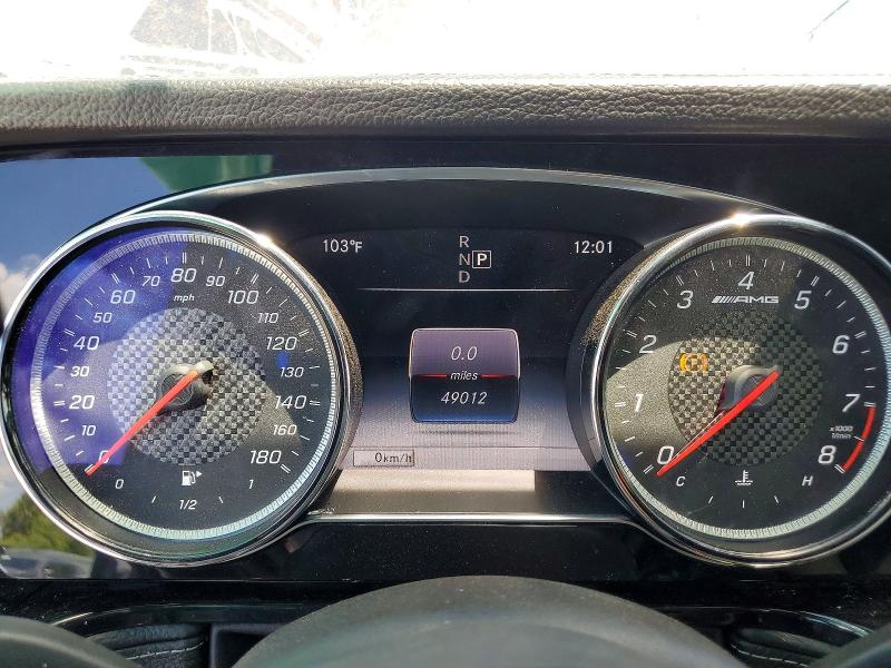 2020 Mercedes-benz VIN WDCYC7HJ1LX339260 COPART salvage auction — SIDE, Fl - Cert Of Title Slvg Rebuildable, sold $21,400 on 2026-07-31 (photo 9)