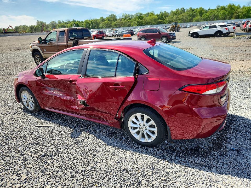 2022 Toyota Corolla VIN 5YFVPMAE7NP274974 COPART salvage auction — SIDE, Nj - Cert Of Title-Salvage, sold $5,700 on 2026-07-31 (photo 2)