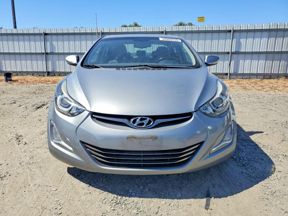 2015 Hyundai VIN KMHDH4AE2FU453142 COPART salvage auction — SIDE, CA - SALVAGE CERTIFICATE, sold $1,750 on 2026-07-07 (photo 5)