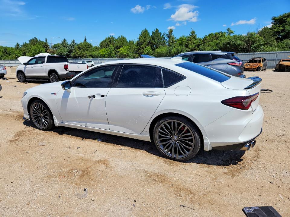 2023 Acura Tlx VIN 19UUB7F03PA003864 COPART salvage auction — VANDALISM, Il - Salvage Certificate, sold $15,200 on 2026-07-21 (photo 2)