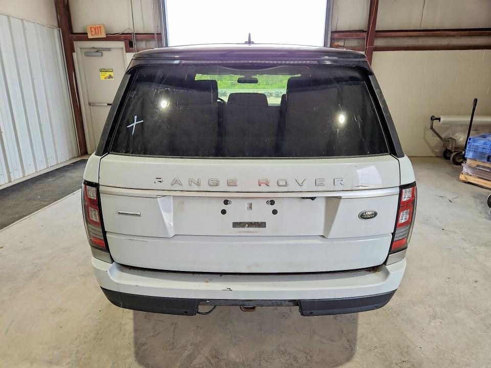 2016 Land rover RANGE ROVER VIN SALGS2EF6GA290274 COPART salvage auction — NORMAL WEAR, In - Certificate Of Title, sold $3,450 on 2026-07-27 (photo 6)