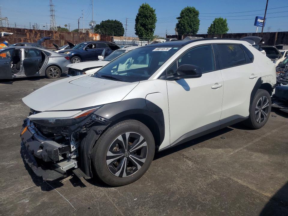 2024 Toyota Bz4x VIN JTMAAAAA8RA053406 COPART salvage auction — FRONT END, Ca - Salvage Certificate, sold $7,800 on 2026-07-17 (photo 1)