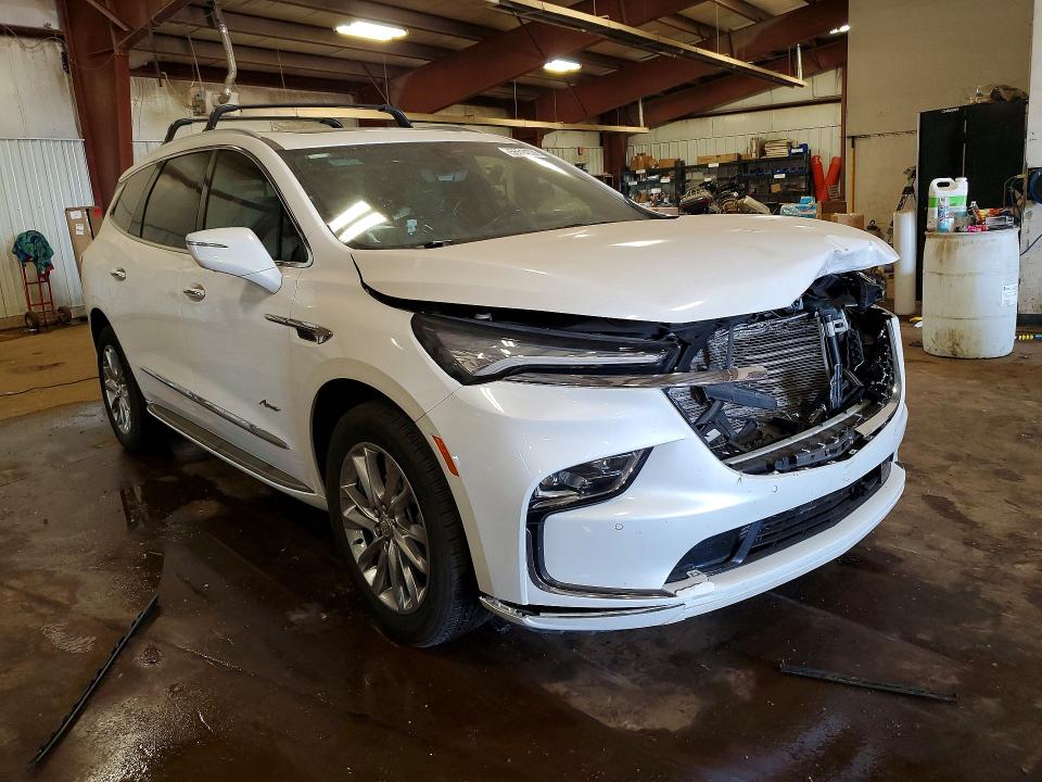 2023 Buick Enclave VIN 5GAEVCKW3PJ136980 COPART salvage auction — FRONT END, Mi - Cert Of Title-Salvage Vehicle, sold $7,700 on 2026-07-17 (photo 4)