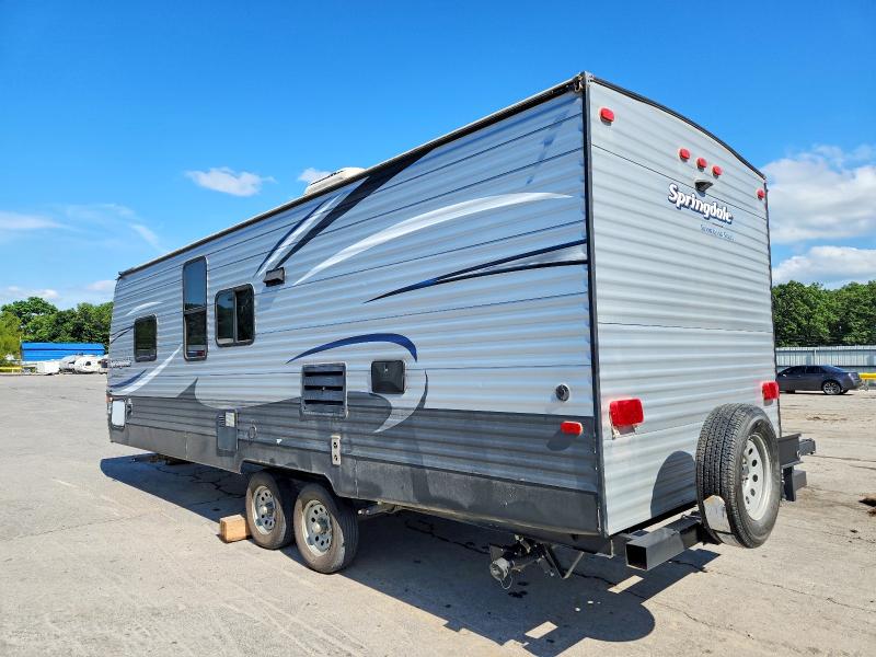 2018 Keystone Springdale VIN 4YDT26024J3150430 COPART salvage auction — HAIL, MO - SALVAGE CERTIFICATE OF TITLE, sold $1,100 on 2026-07-29 (photo 3)