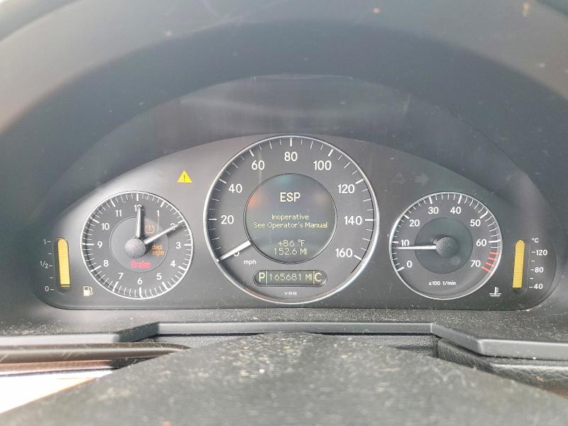 2008 Mercedes-benz E-class VIN WDBUF87X58B205149 COPART salvage auction — MINOR DENT/SCRATCHES, Md - Certificate Of Title, sold $450 on 2026-07-02 (photo 9)