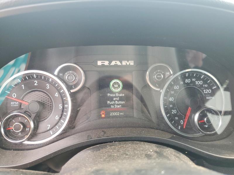 2024 Ram 1500 VIN 1C6SRECG3RN205632 COPART salvage auction — FRONT END, Ok - Cert Of Title-Salvage, sold $8,700 on 2026-07-30 (photo 9)