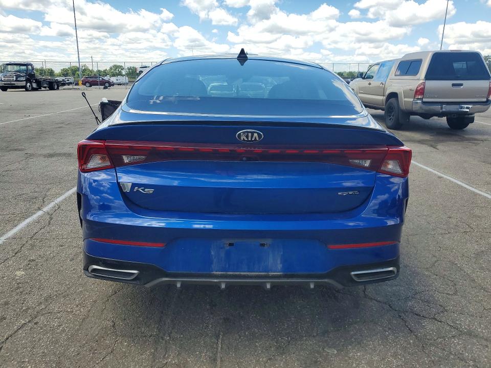 2021 Kia K5 VIN 5XXG64J2XMG006168 COPART salvage auction — FRONT END, OH - CERT OF TITLE-SALVAGE, sold $5,200 on 2026-07-17 (photo 6)