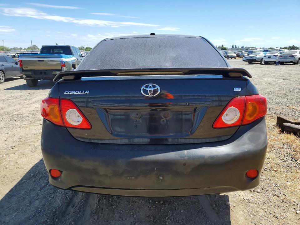 2009 Toyota Corolla VIN JTDBL40E59J028306 COPART salvage auction — FRONT END, CA - DIS/DLR/EXP ONLY CLEAN TITLE, sold $1,550 on 2026-07-28 (photo 6)