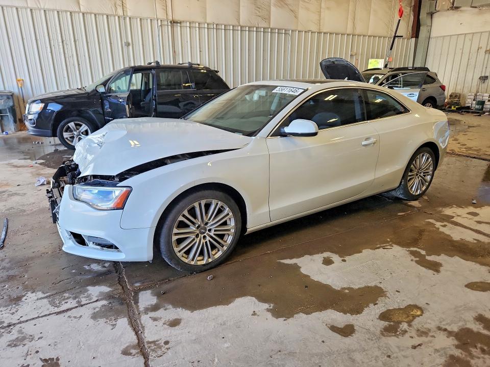 2013 Audi VIN WAULFAFR3DA054042 COPART salvage auction — FRONT END, Wi - Junked Vehicle Bill Of Sale, sold $325 on 2026-07-27 (photo 1)