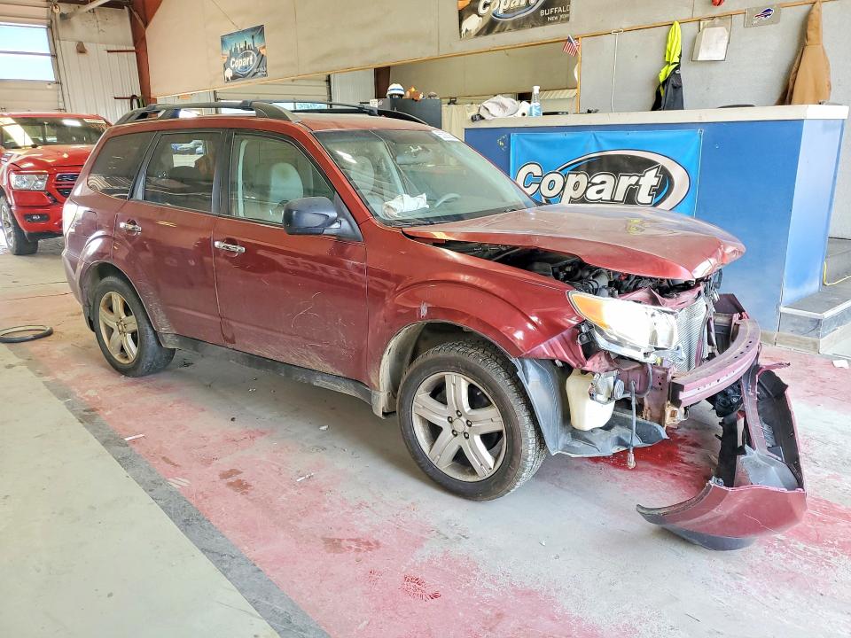 2010 Subaru Forester VIN JF2SH6DC5AH718897 COPART salvage auction — FRONT END, Ny - Mv-907A Salvage Certificate, sold $700 on 2026-07-06 (photo 4)