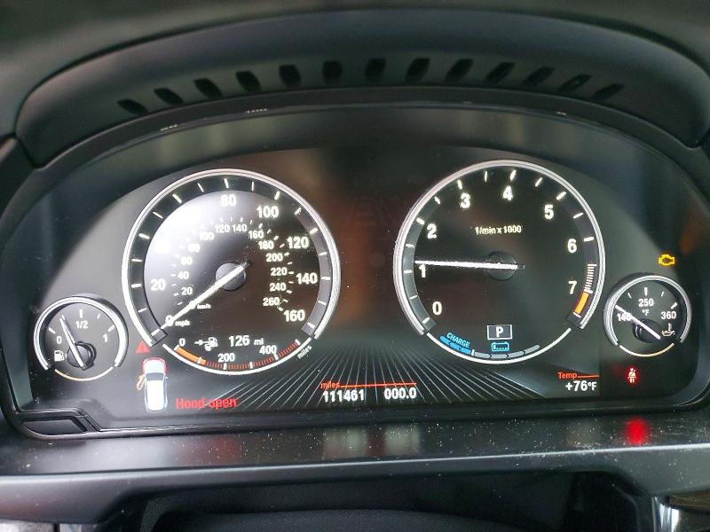 2016 BMW X5 VIN 5UXKT0C56G0F74816 COPART salvage auction — NORMAL WEAR, Wv - Certificate Of Title, sold $1,350 on 2026-07-09 (photo 9)