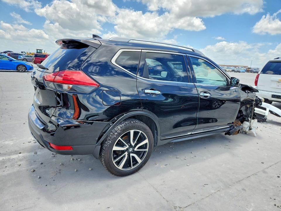 2017 Nissan Rogue VIN JN8AT2MT0HW400066 COPART salvage auction — FRONT END, Tx - Salvage Vehicle Title, sold $2,800 on 2026-07-25 (photo 3)