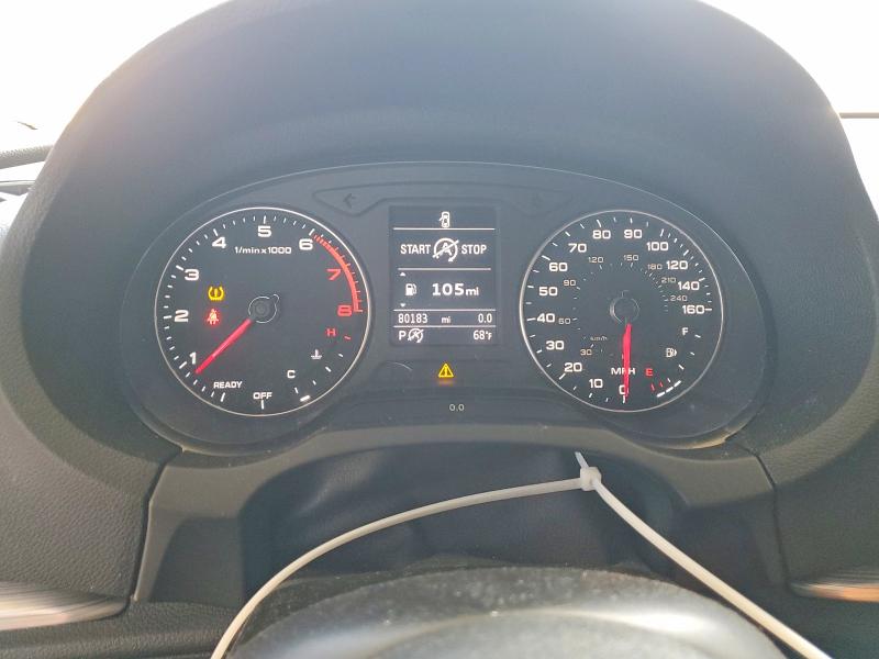 2018 Audi VIN WAUJ8GFF6J1039038 COPART salvage auction — REAR END, Ca - Salvage Certificate, sold $4,650 on 2026-07-21 (photo 9)