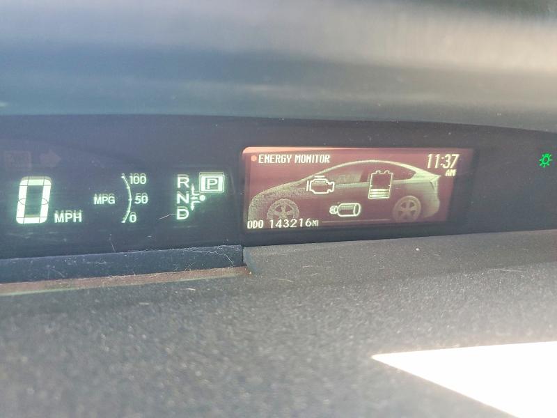 2013 Toyota Prius VIN JTDKN3DU4D5599132 COPART salvage auction — MECHANICAL, CA - SALVAGE CERTIFICATE, sold $3,850 on 2026-07-14 (photo 9)