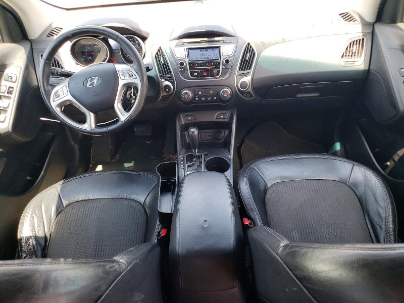 2012 Hyundai VIN KM8JUCAC3CU416913 COPART salvage auction — REAR END, CT - CERTIFICATE OF TITLE, sold $1,300 on 2026-07-24 (photo 8)